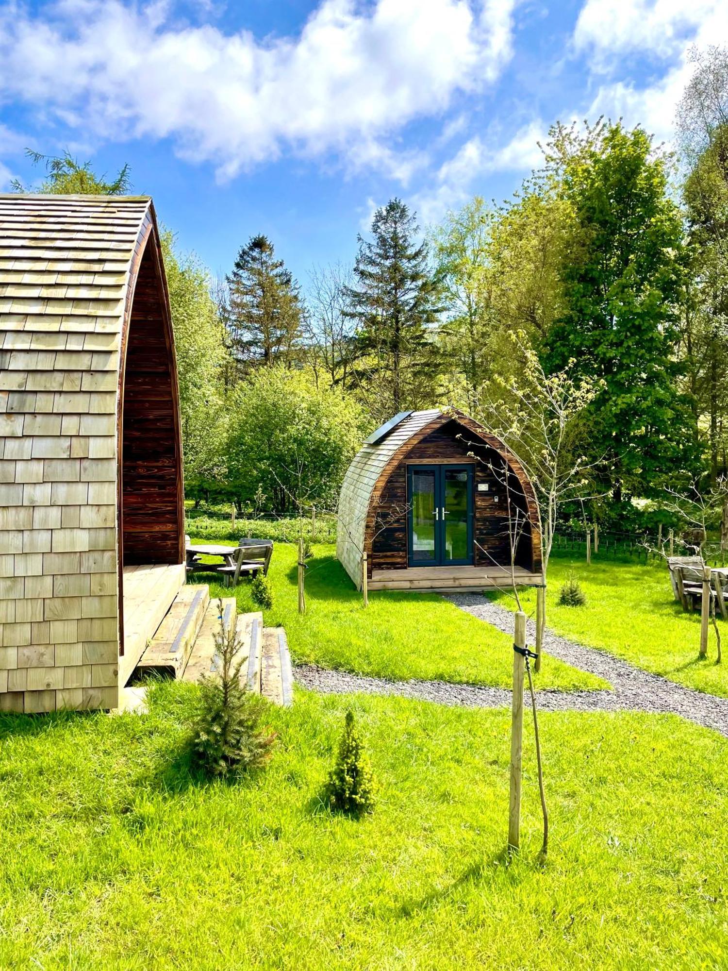 Alder Pod, Clay Bank Huts Hotel Ingleby Greenhow Bagian luar foto
